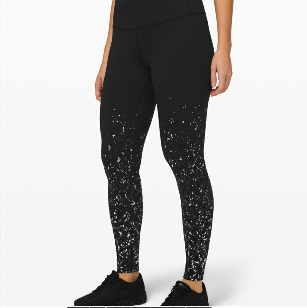 Lululemon speed wander sparkle sz 4